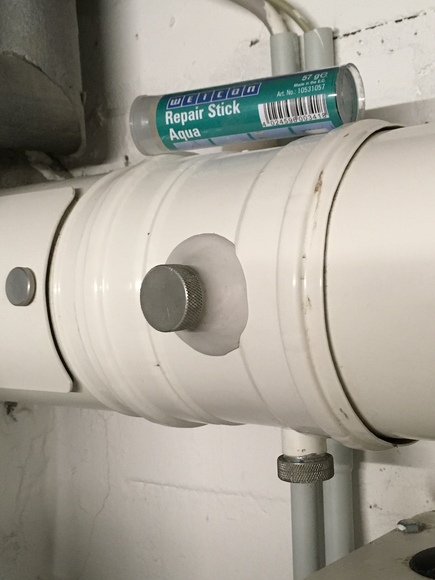 WEICON Repair Stick Aqua – Anwendung