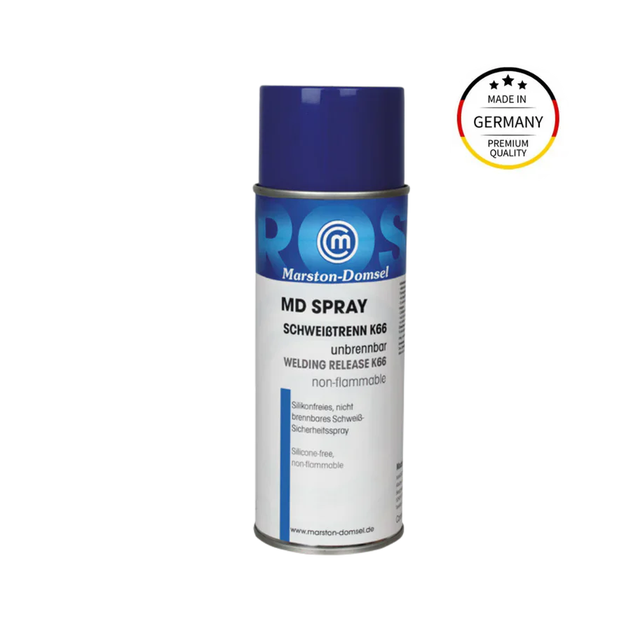 MD Schweißtrenn-Spray K66 - Schweißtrennspray K66 (unbrennbar) - silikon- & lösemittelfrei, für Automaten-/Serienschweißen - 500 ml Spraydose