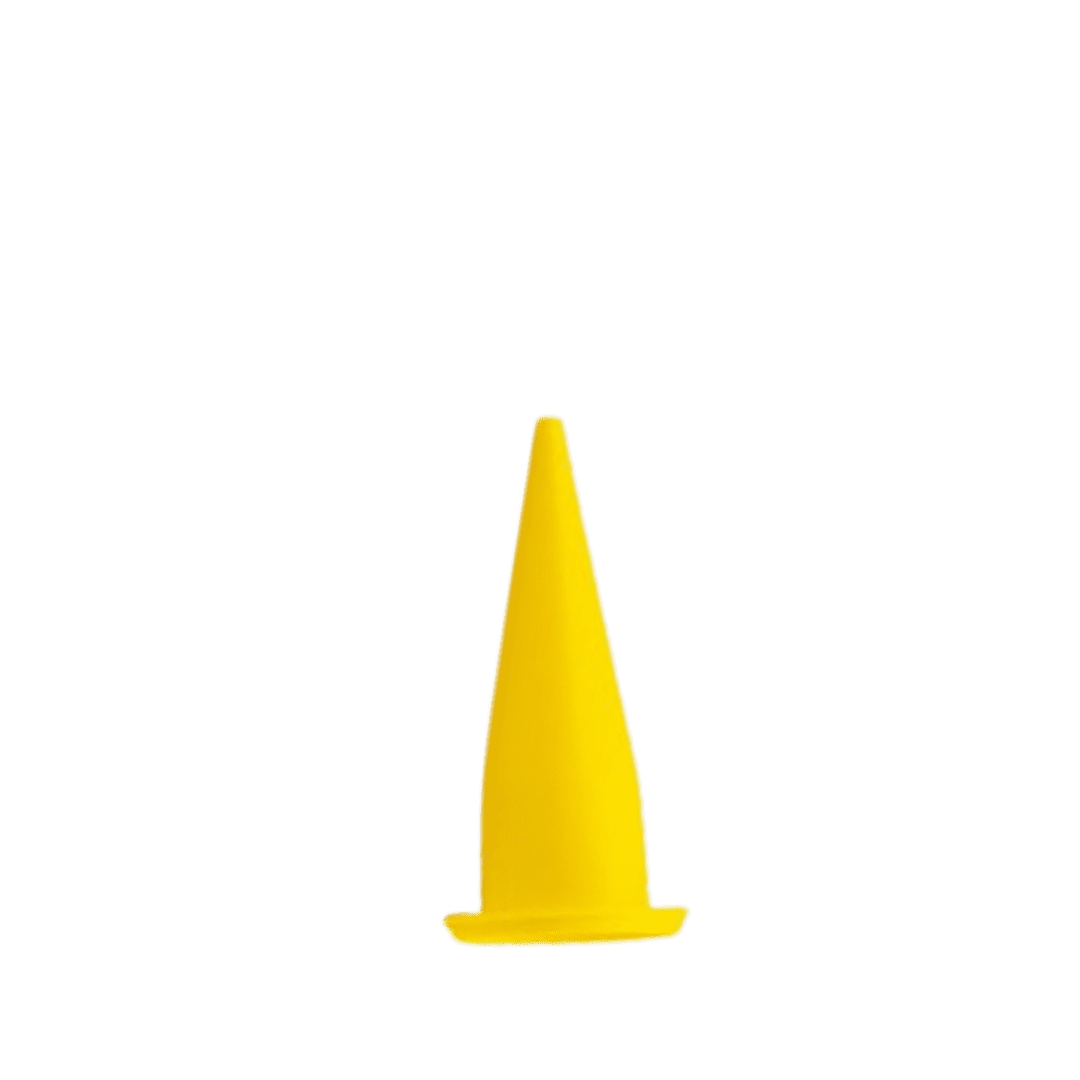 Folienbeuteldüse (gelb) Mixpac – Raupenauftrag