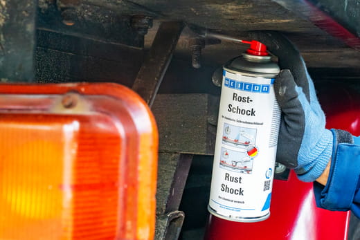 WEICON Rost-Schock – Anwendung WEICON Rost-Schock – Anwendung
