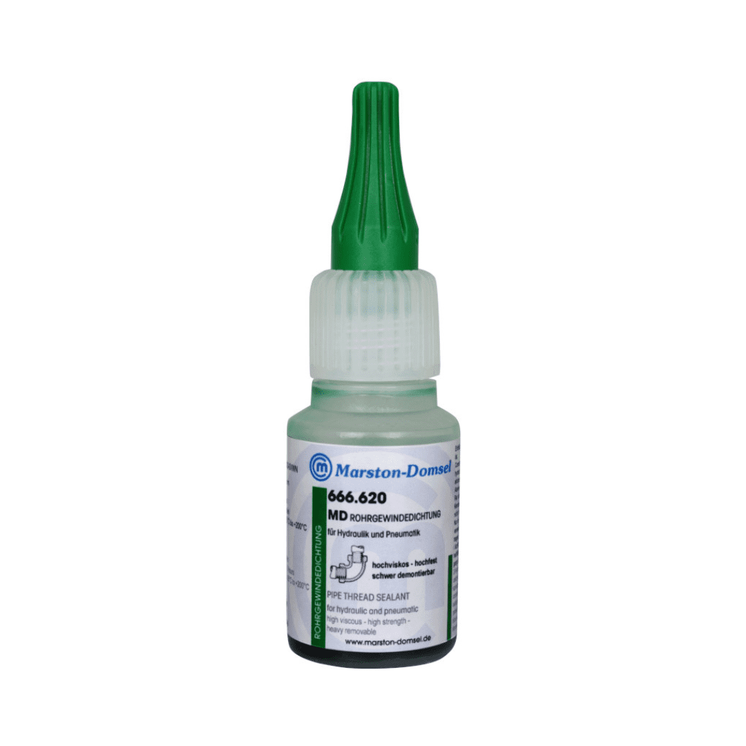 MD Gewindedichtung 666.620 - anaerobe Rohrgewindedichtung - hochfest, hochviskos - 20g Flasche MD Gewindedichtung 666.620 - anaerobe Rohrgewindedichtung - hochfest, hochviskos - 20g Flasche