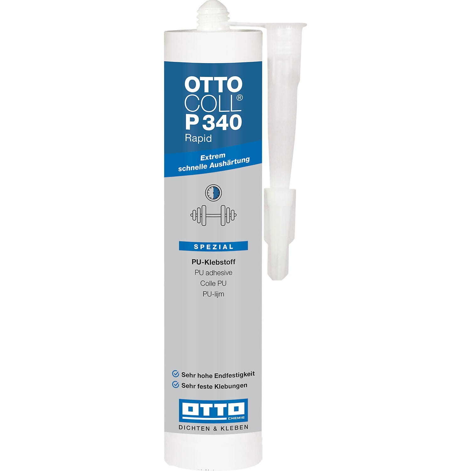 OTTOCOLL® P 340 Rapid - Der sehr schnelle PU-Klebstoff