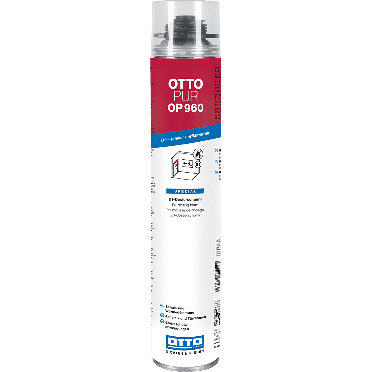 OTTOPUR OP 960 - Der B1-Dosierschaum