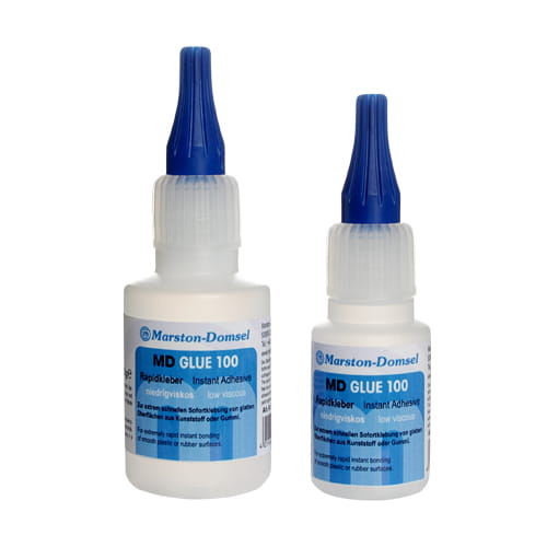 MD-GLUE 100 - Cyanacrylat-Sekundenkleber - universeller CA-Sekundenkleber, schnell