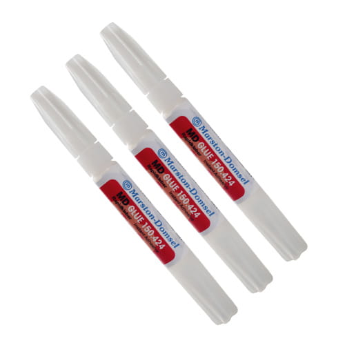 MD-GLUE 150 - Cyanacrylat-Sekundenkleber - universell, punktgenau dosierbar - 5g Dosierstift