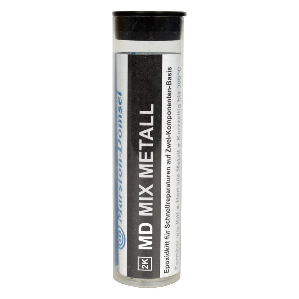 MD-mix Metall 1:1 - 2K-Epoxid-Reparaturknete - modellierbar & härtet steinhart - 56 g Stange MD-mix Metall 1:1 - 2K-Epoxid-Reparaturknete - modellierbar & härtet steinhart - 56 g Stange