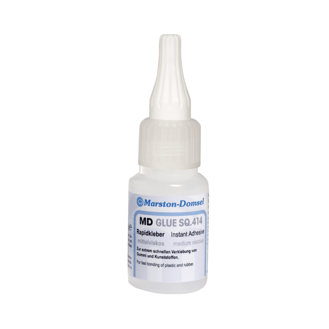MD-GLUE SQ.414 - Cyanacrylat-Sekundenkleber - für Kunststoff & Gummi, schnell - 10g Flasche