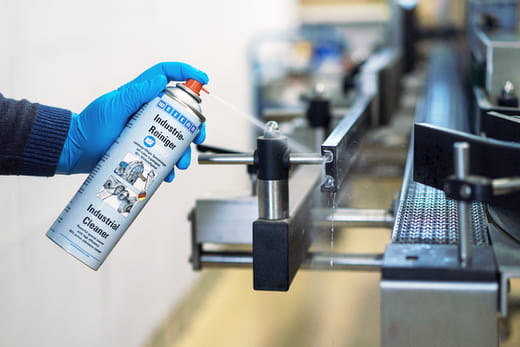 WEICON Industrie-Reiniger – Anwendung