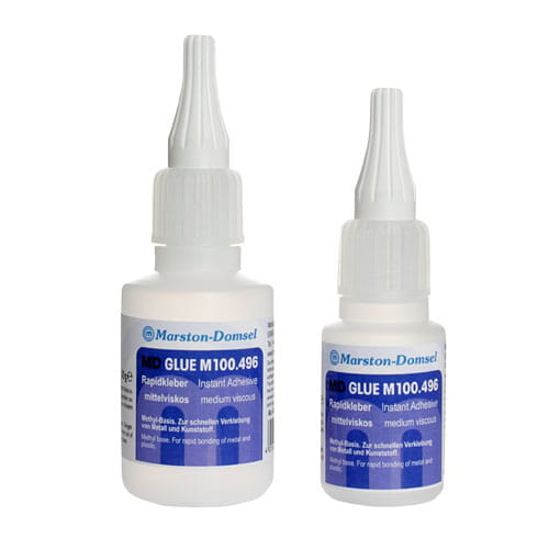 MD-GLUE M100.496 - Cyanacrylat-Sekundenkleber - Methyl-Basis, für Metall & Kunststoff