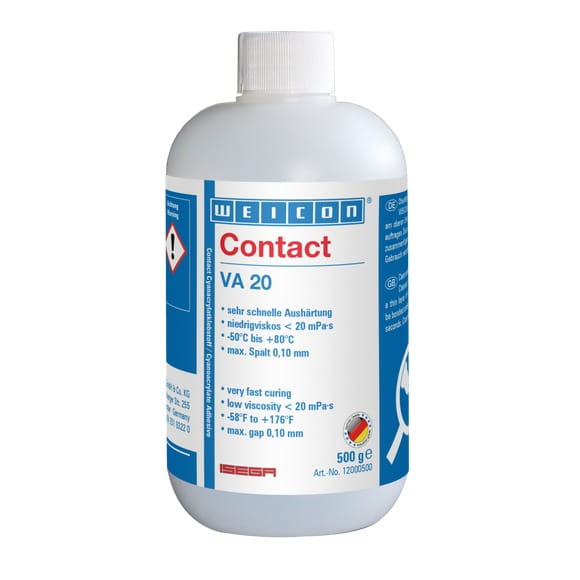 WEICON VA 20 Cyanacrylat-Klebstoff – Produktbild WEICON VA 20 Cyanacrylat-Klebstoff – Produktbild