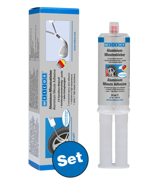 WEICON Aluminium-Minutenkleber – Produktgruppe WEICON Aluminium-Minutenkleber – Produktgruppe