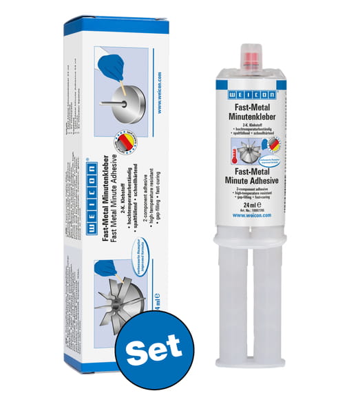 WEICON Fast-Metal Minutenkleber – Produktgruppe