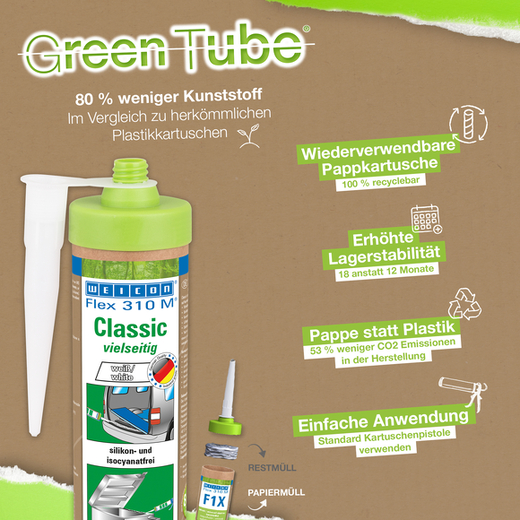WEICON Flex 310 M® Classic – Anwendung