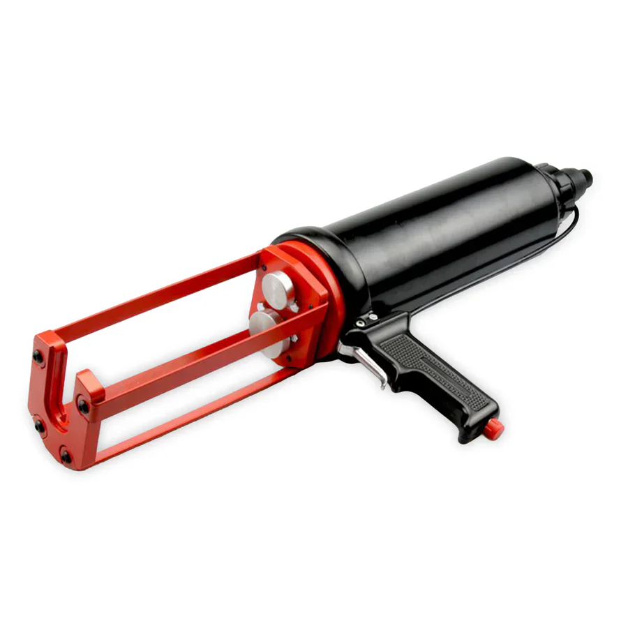 COX AirFlow 1 VBA (MR) 400 A Alu Frame (395 ml; 400 ml; 405 ml; 415 ml; 495 ml) (MV 1:1; 2:1; 4:1; 10:1) 2K Druckluft Kartuschenpresse - Raupenauftrag