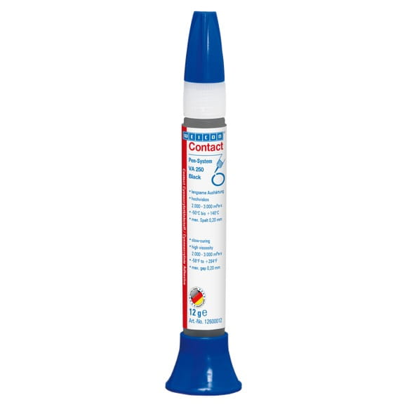 WEICON VA 250 Black Cyanacrylat-Klebstoff – Produktbild
