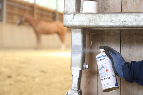Anwendungsbeispiel WEICON Zink-Spray: Stahl kathodisch schützen