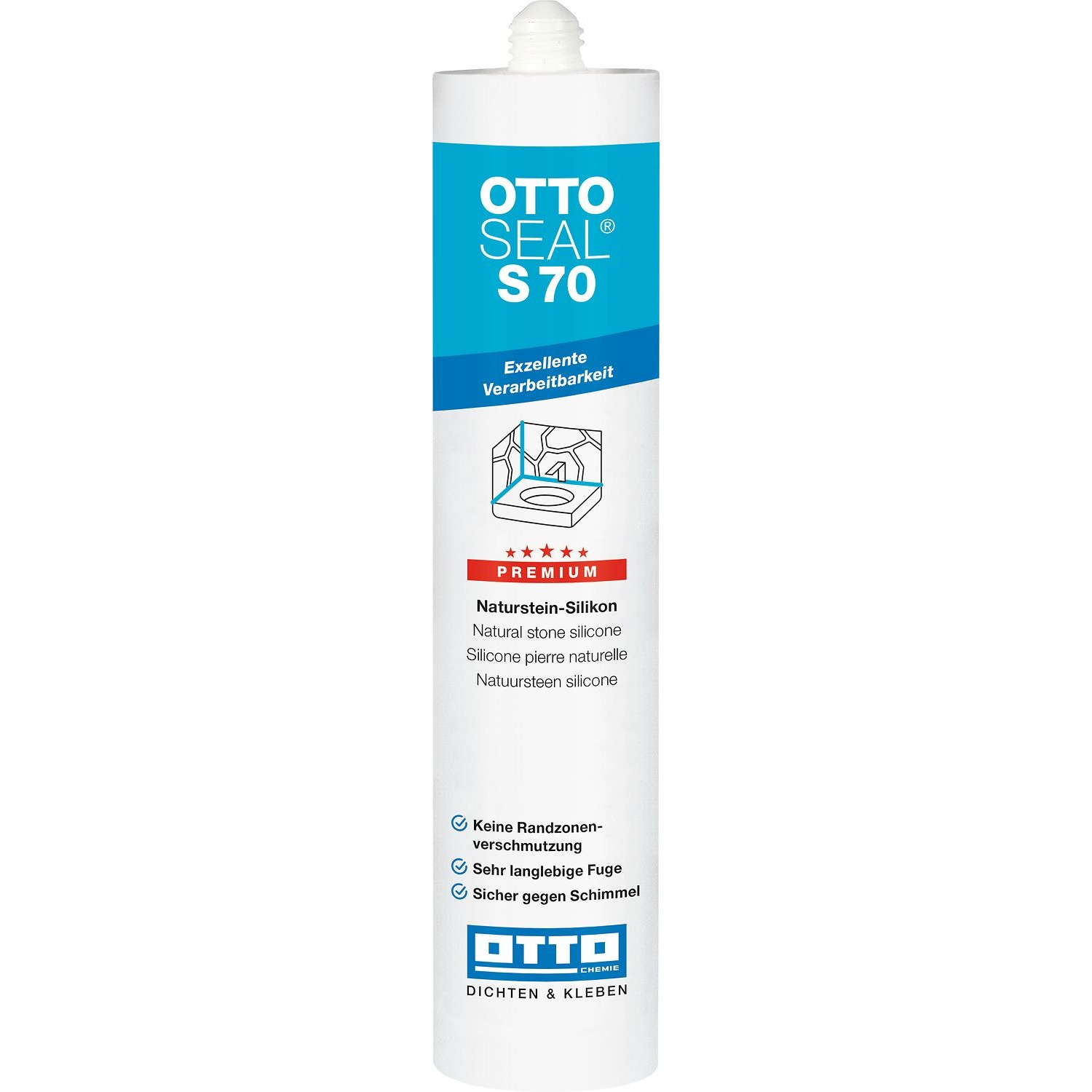 OTTOSEAL® S 70 - Das Premium-Naturstein-Silikon