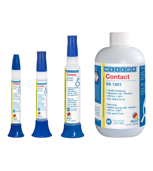 WEICON VA 1401 Cyanacrylat-Klebstoff – Produktgruppe WEICON VA 1401 Cyanacrylat-Klebstoff – Produktgruppe