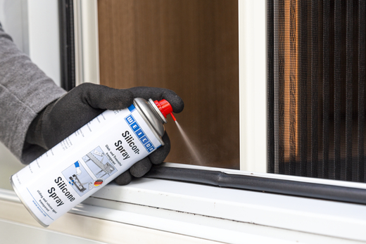 WEICON Silicon-Spray – Anwendung