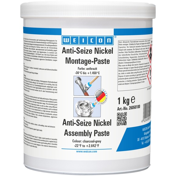 WEICON Anti-Seize Nickel Montagepaste – Produktbild