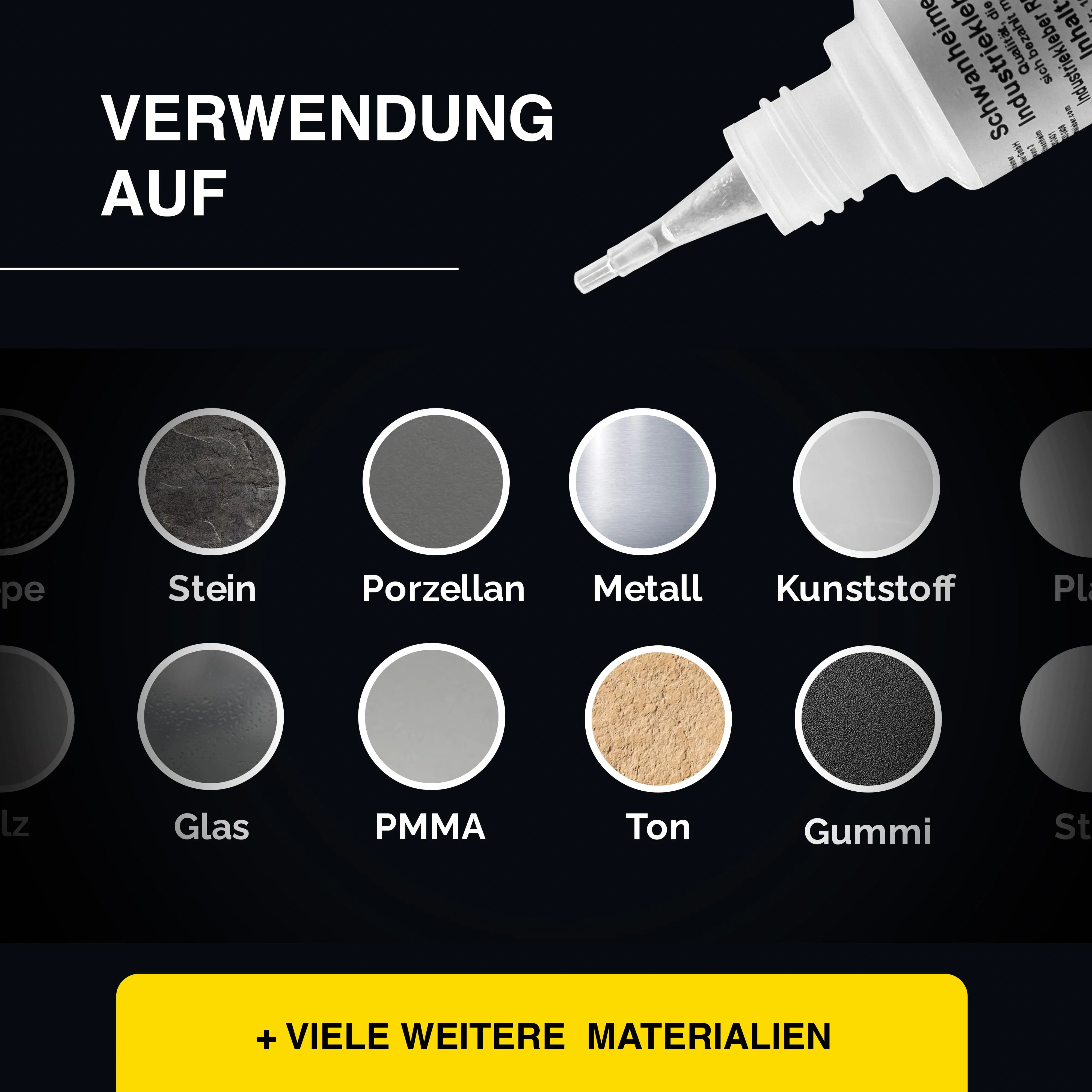 Schwanheimer Industriekleber RE-HT Opac 20g (Hochviskos/ Restelastisch/ Glasklar) - hitzebeständig bis 140°C, flexibel & wasserfest - extra starker lösungsmittelfreier Cyanacrylat Sekundenkleber für Kunststoff, Glas, Metall, Leder, Schuhe uvm.