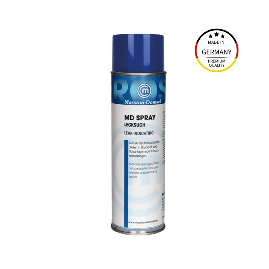 MD Lecksuch-Spray - Lecksuchspray (DVGW-geprüft) - Dichtheitsprüfung für Gas & Druckluft, nicht brennbar - 500 ml Spraydose