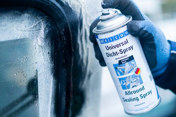 Anwendungsbeispiel WEICON Universal Dicht-Spray: Undichte Stellen übersprühen