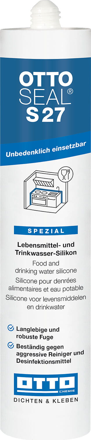 OTTOSEAL® S 27 - Das Lebensmittel- und Trinkwasser-Silikon