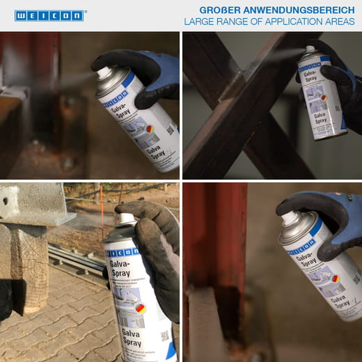 WEICON Galva-Spray – Anwendung