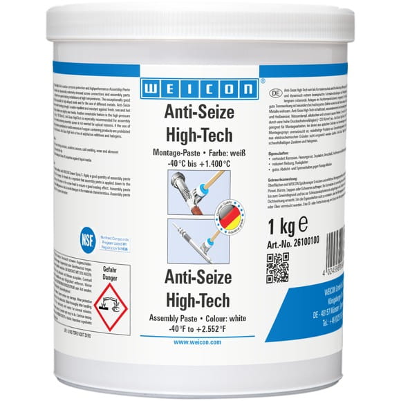 WEICON Anti-Seize Montagepaste – Produktbild WEICON Anti-Seize Montagepaste – Produktbild
