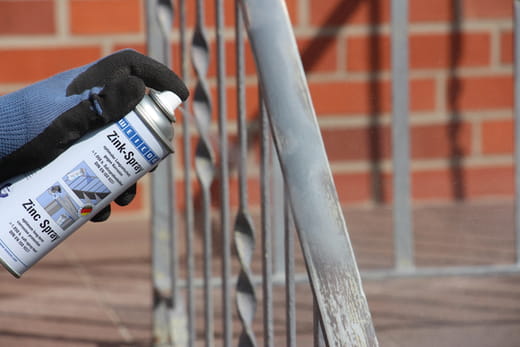 WEICON Zink-Spray – Anwendung