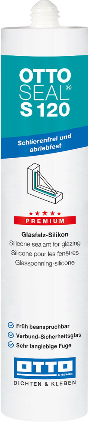 OTTOSEAL® S 120 - Das Premium-Glasfalz-Silikon