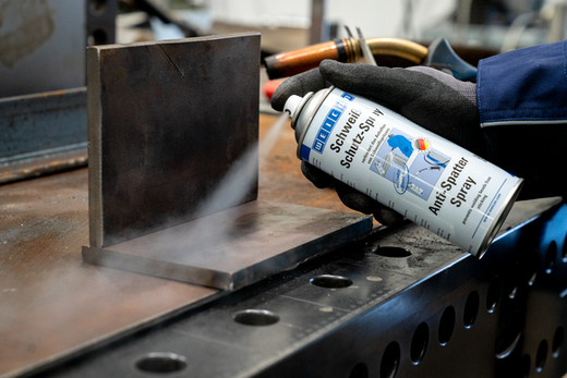 WEICON Schweißschutz-Spray – Anwendung