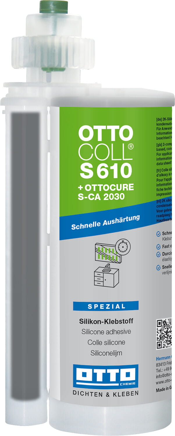 OTTOCOLL® S 610 - Der 2K-Silikon-Klebstoff OTTOCOLL® S 610 - Der 2K-Silikon-Klebstoff