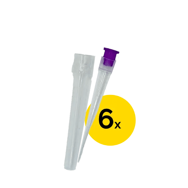 Schwanheimer Feindosierspitze 6er-Set - Micro-Kapillardüse - anti-Austrocknung, geringer Verbrauch & exakte Dosierung Schwanheimer - Micro - Kapillardüse / Feindosierspitze (6 - er Set) - KleberKompass