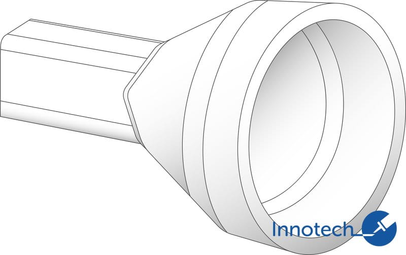 Statikmischer MCH 13-24T C-System Kelchanschluss gestufte Spitze MV 1:1/2:1 - ITR1007
