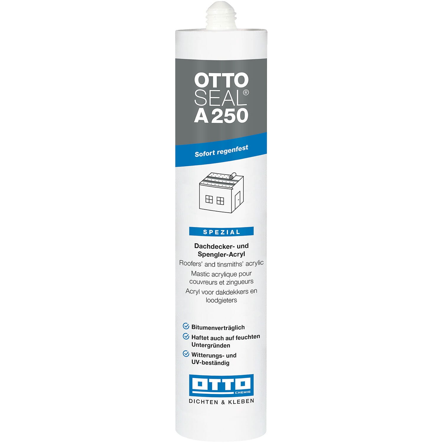 OTTOSEAL® A 250 - Das Dachdecker- und Spengler-Acryl OTTOSEAL® A 250 - Das Dachdecker- und Spengler-Acryl