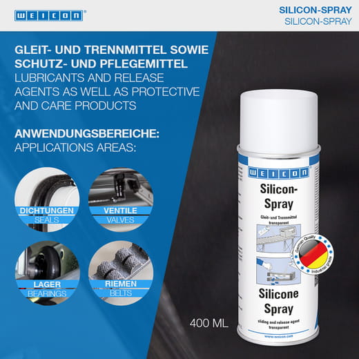 WEICON Silicon-Spray – Anwendung