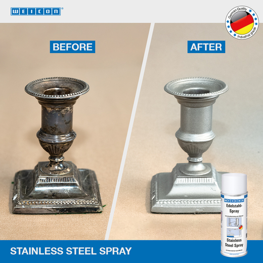 WEICON Edelstahl-Spray – Anwendung