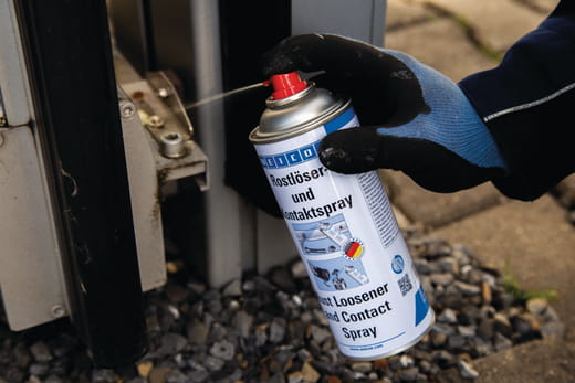 WEICON Rostlöser- und Kontaktspray – Anwendung WEICON Rostlöser- und Kontaktspray – Anwendung
