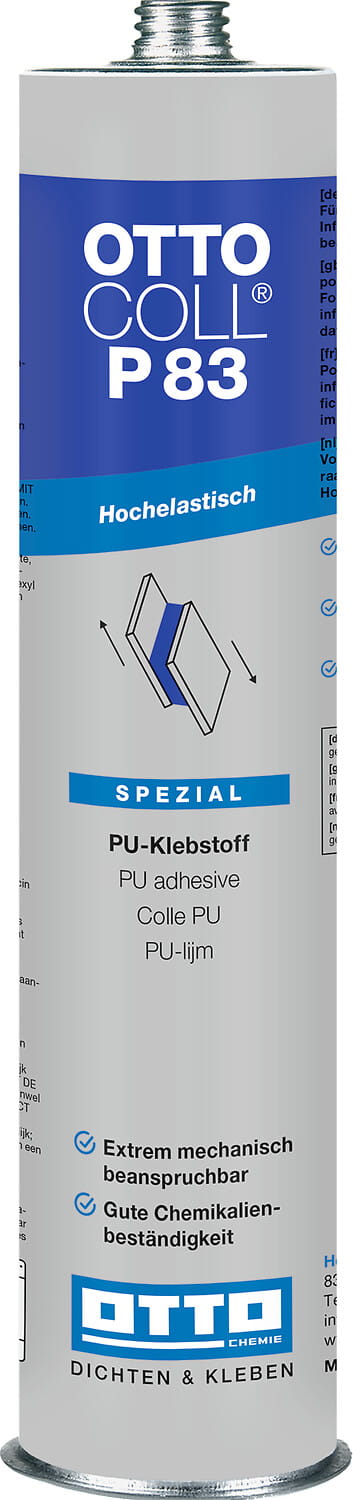OTTOCOLL® P 83 - Der hochelastische PU-Klebstoff