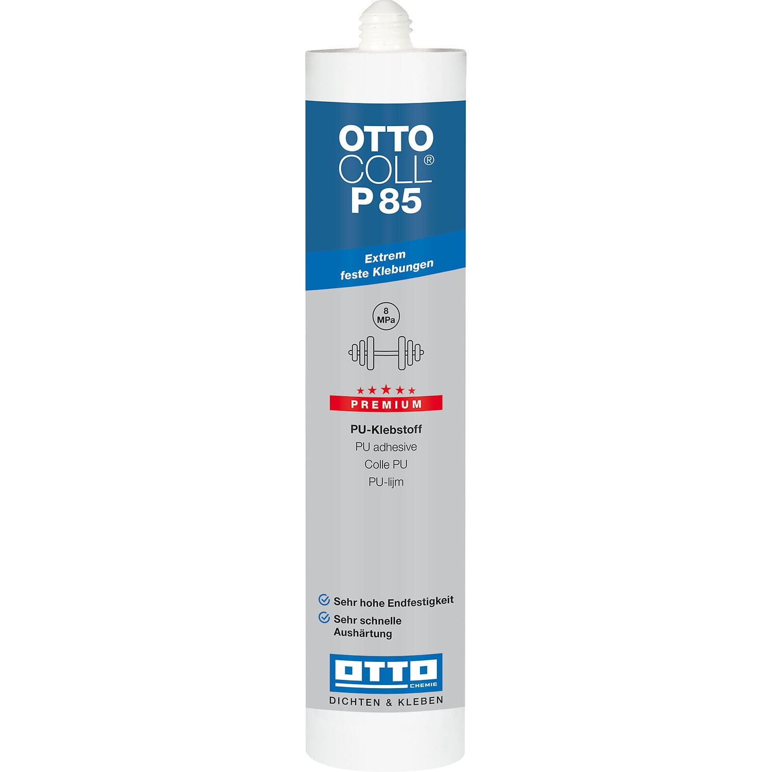 OTTOCOLL® P 85 - Der hochfeste Premium-PU-Klebstoff OTTOCOLL® P 85 - Der hochfeste Premium-PU-Klebstoff