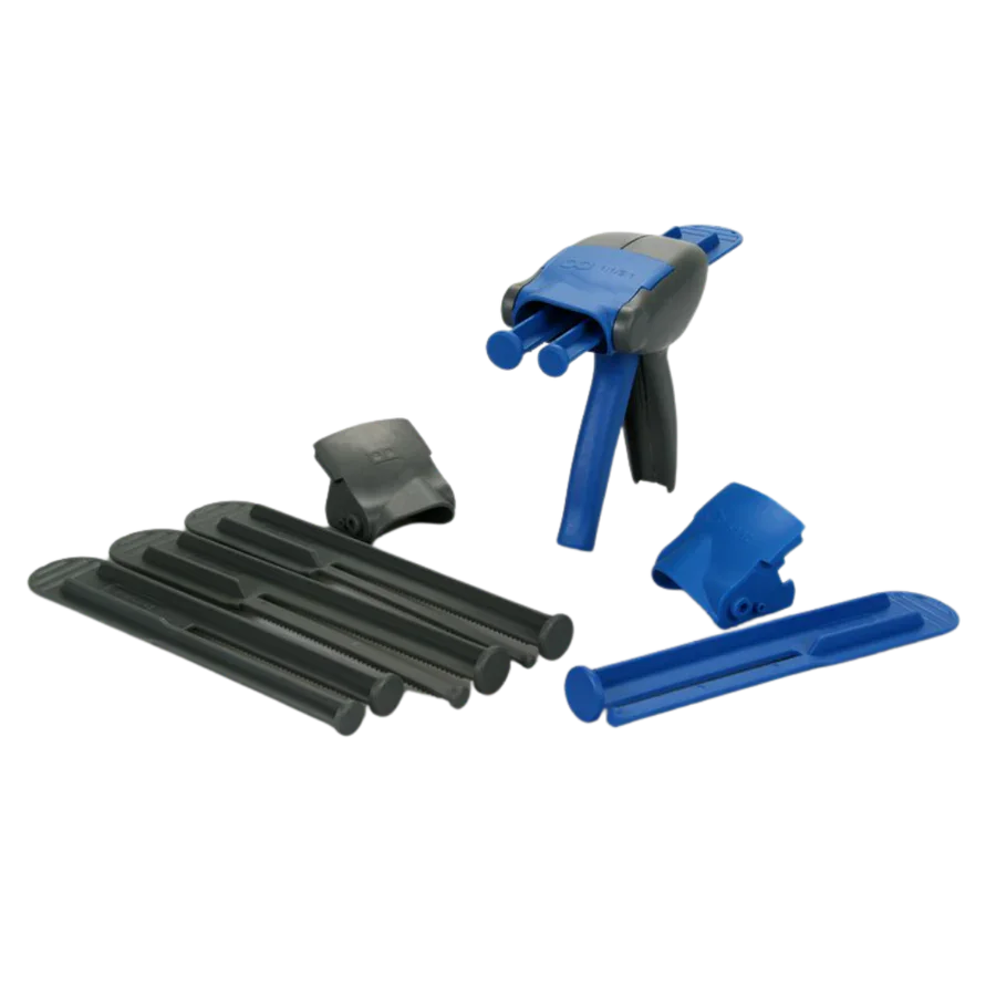 COX MR 50 Full Kit (50ml) (MV 1:1; 2:1; 4:1; 10:1) 2K Kartuschenpresse – Raupenauftrag – Art.-Nr. COX2334