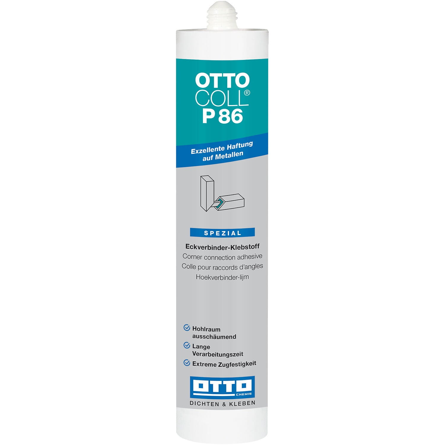OTTOCOLL® P 86 - Der Eckverbinder-Klebstoff OTTOCOLL® P 86 - Der Eckverbinder-Klebstoff