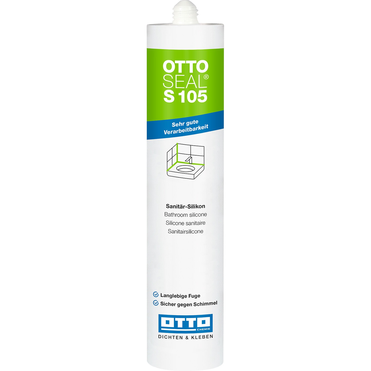 OTTOSEAL® S 105 - Das Sanitär-Silikon