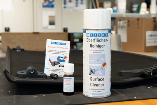 WEICON CA-Primer für Polyolefine – Anwendung WEICON CA-Primer für Polyolefine – Anwendung