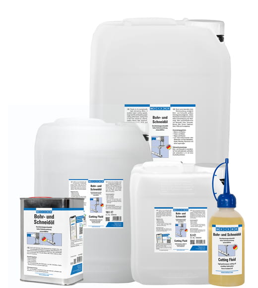 WEICON Bohr- und Schneidöl – Produktgruppe