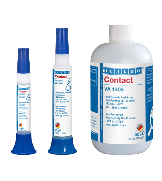 WEICON VA 1408 Cyanacrylat-Klebstoff – Produktgruppe WEICON VA 1408 Cyanacrylat-Klebstoff – Produktgruppe