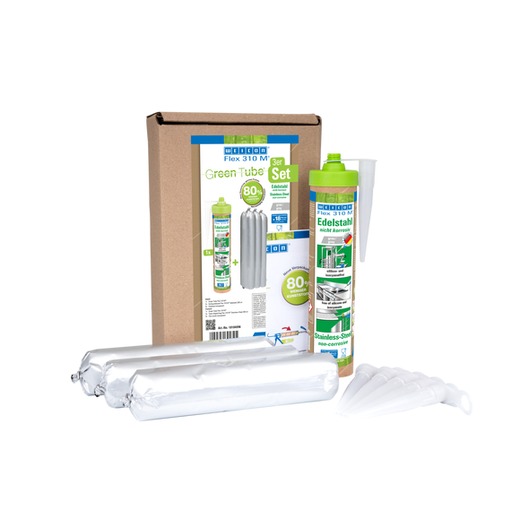 WEICON Flex 310 M® Edelstahl – Produktbild WEICON Flex 310 M® Edelstahl – Produktbild