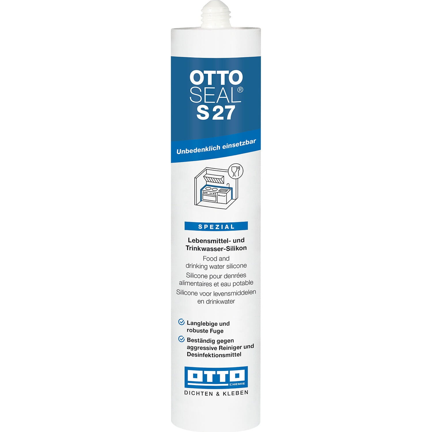 OTTOSEAL® S 27 - Das Lebensmittel- und Trinkwasser-Silikon